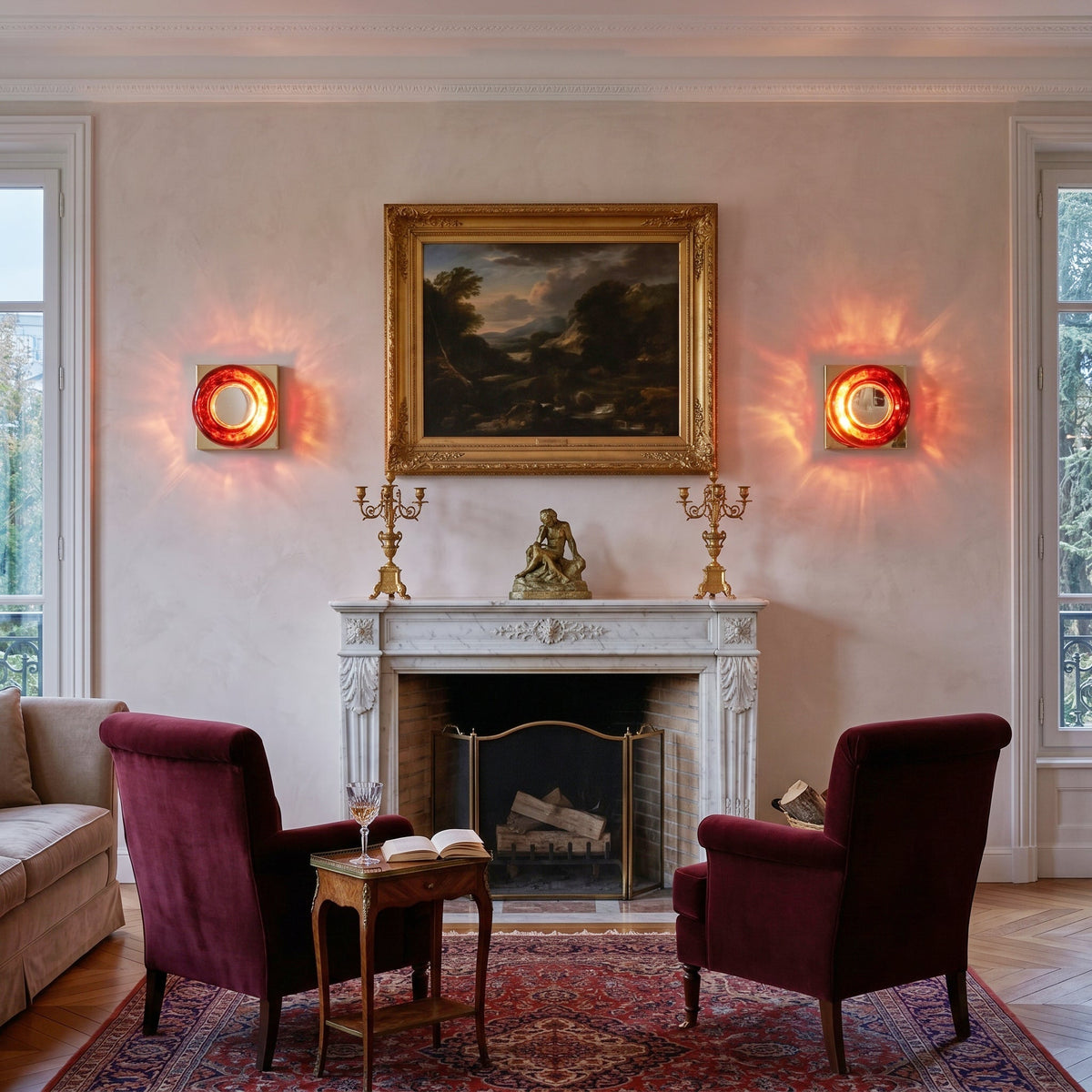 Eisner Red Wall Sconce