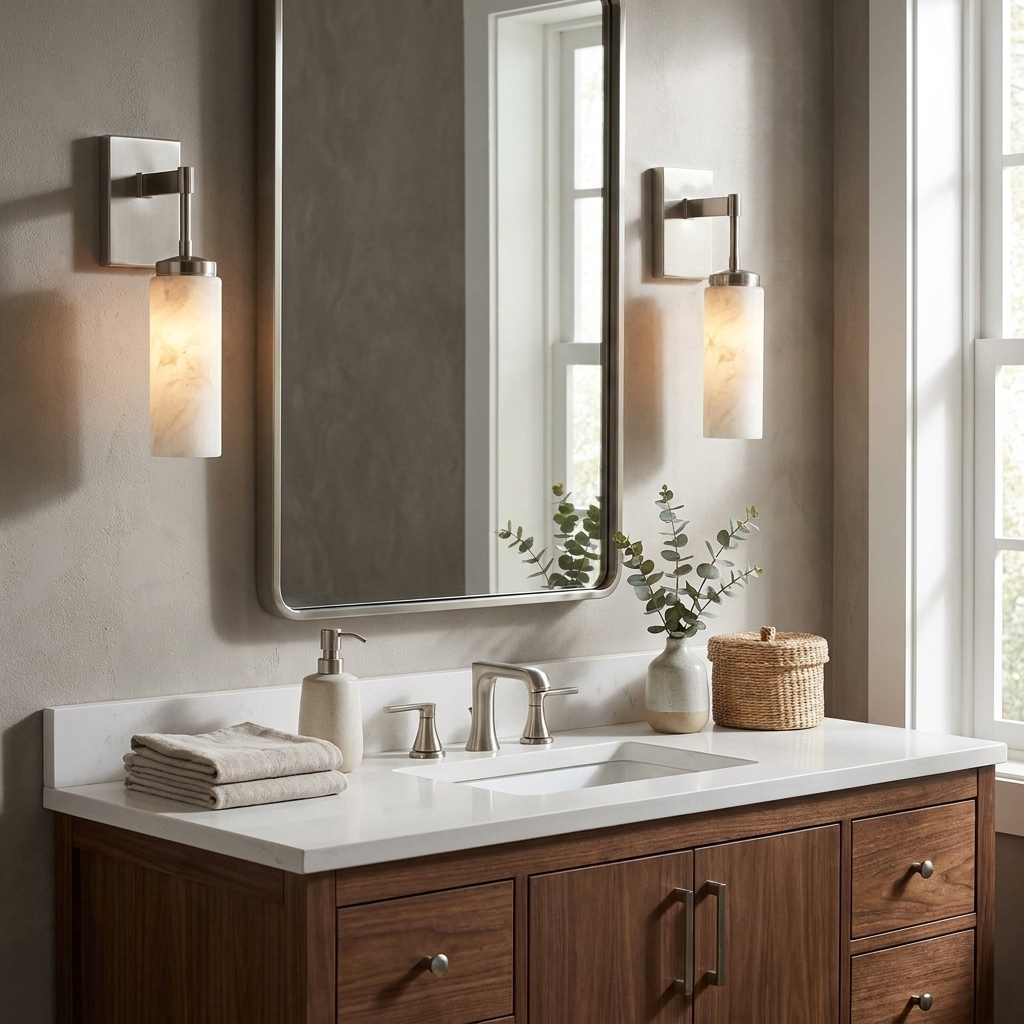 Mardenstone Alabaster Wall Sconce