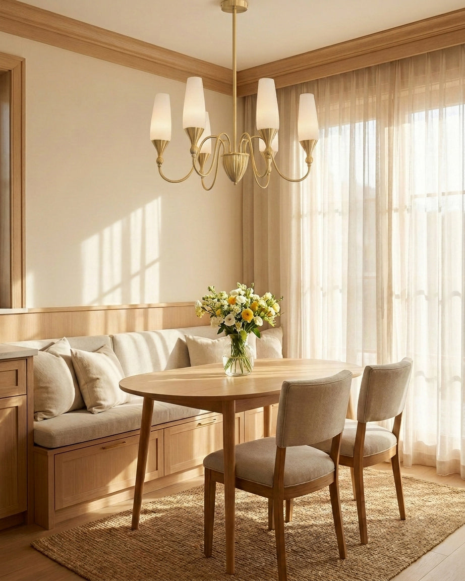 Casenella Brass Chandelier