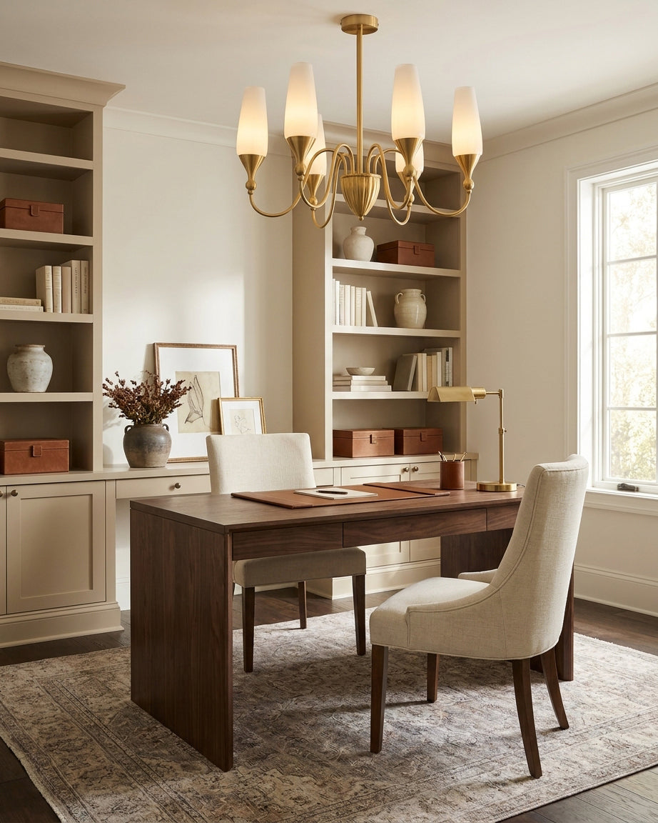 Casenella Brass Chandelier