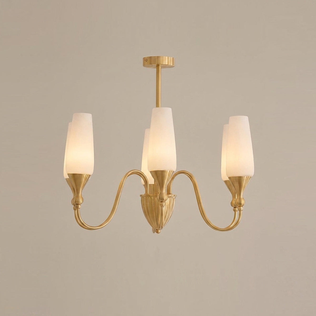 Casenella Brass Chandelier