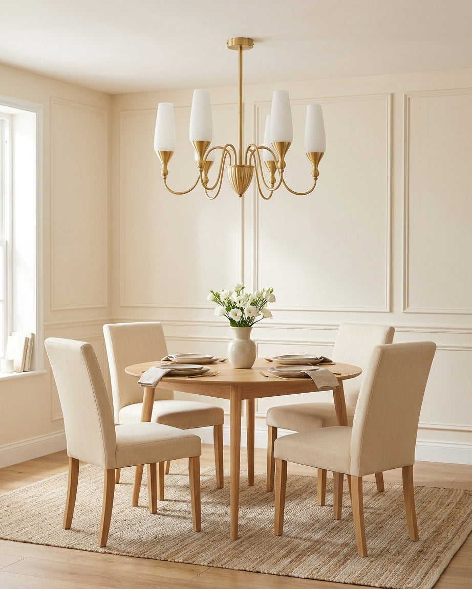 Casenella Brass Chandelier