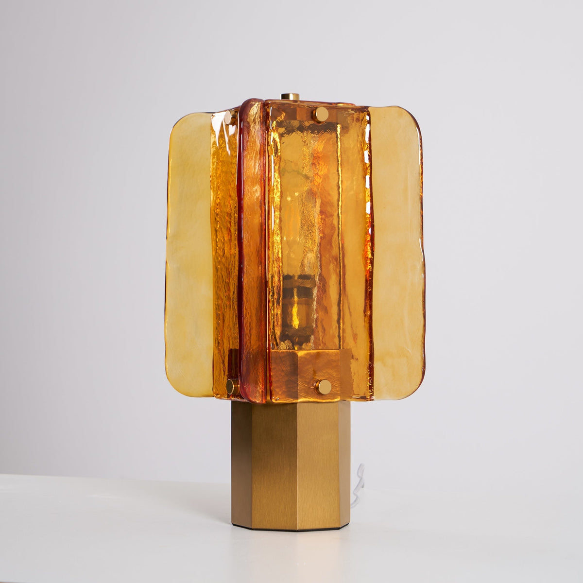 Yentix Glass Table Lamp