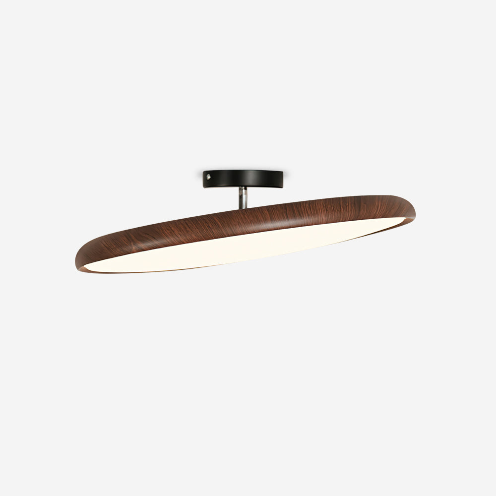 Aira Oval Semi-Flush Ceiling Light
