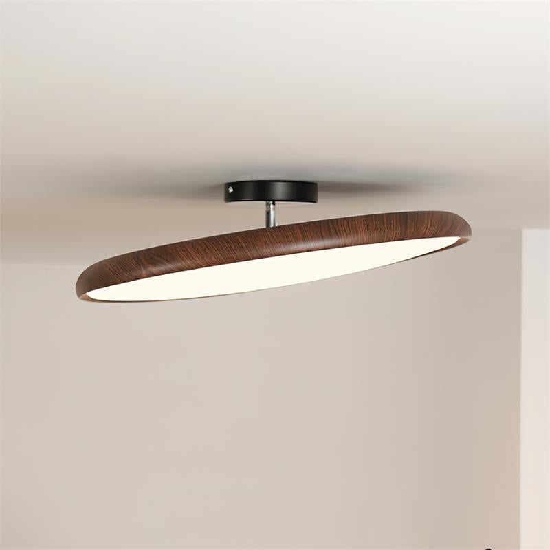 Aira Oval Semi-Flush Ceiling Light