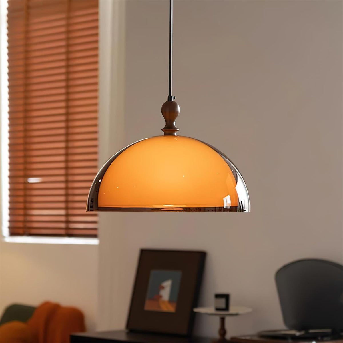 Vika Swing Arm Pendant Lamp