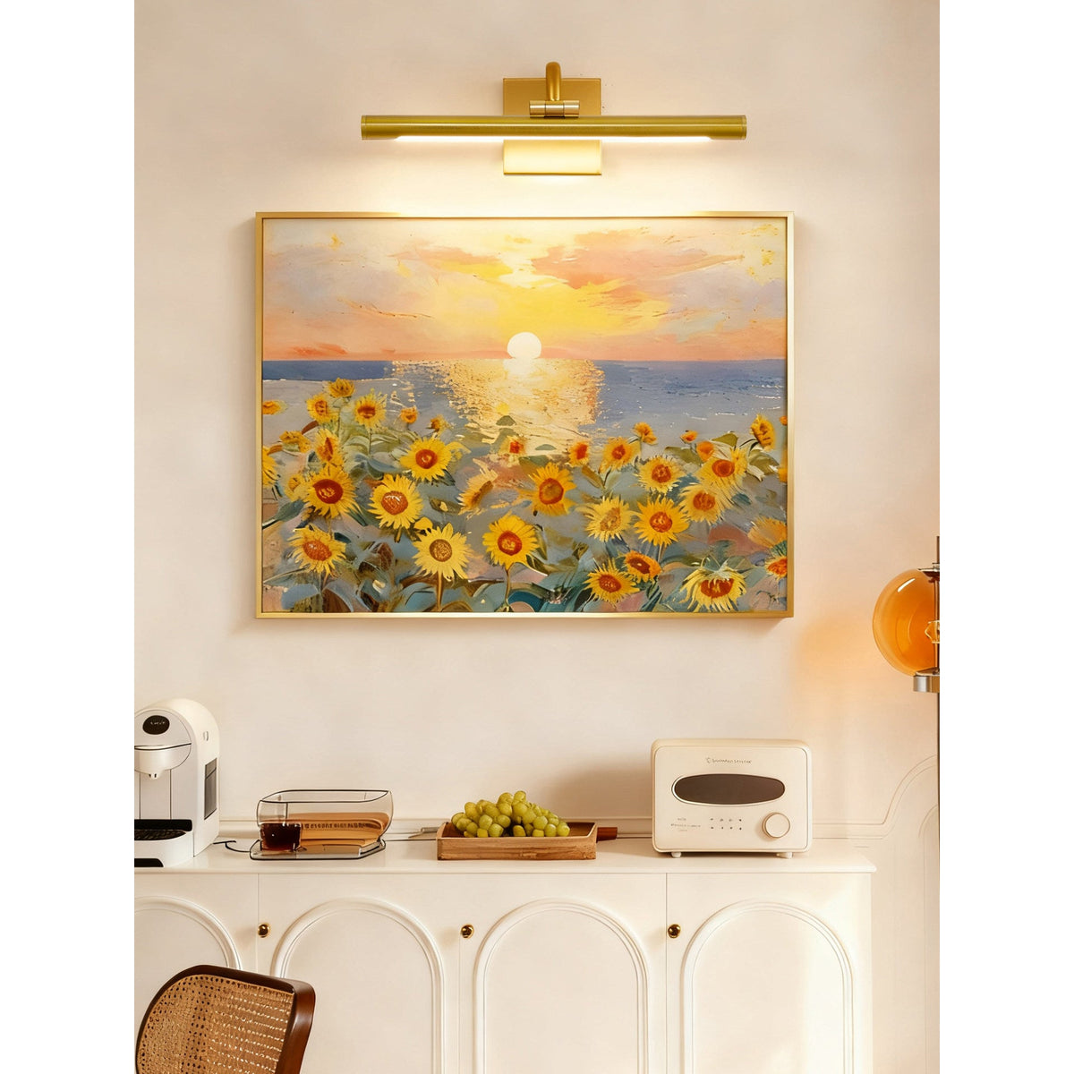 Oriivine Brass Wall Lamp