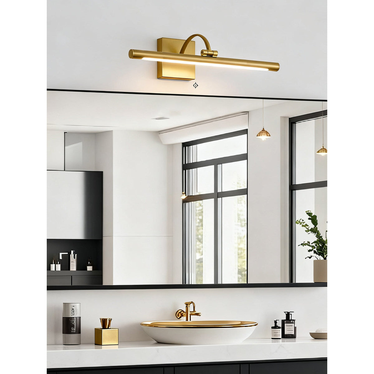 Oriivine Brass Wall Lamp