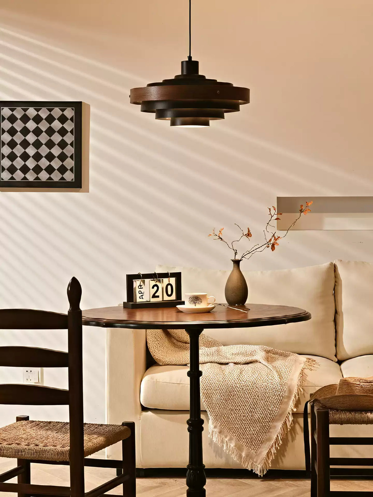 Wrengrove Wood Pendant Light