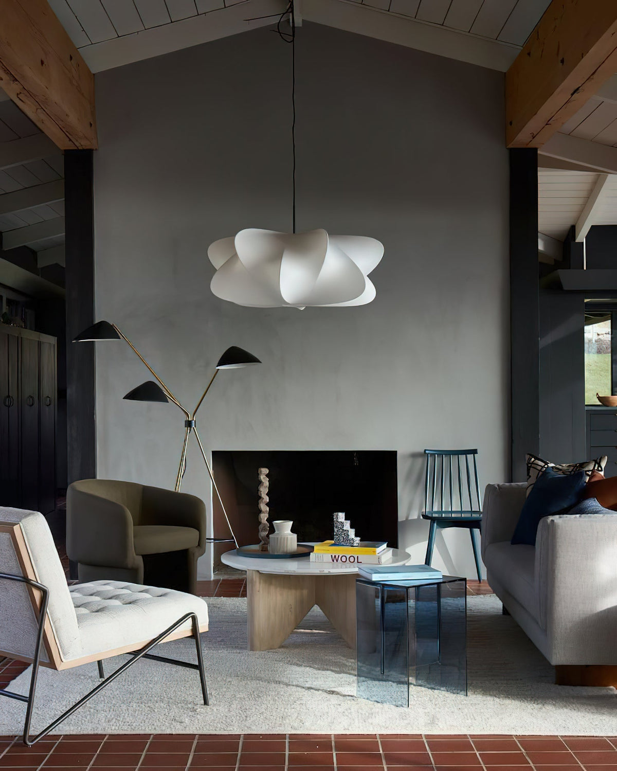 Luxe Silk Contemporary Pendant Light