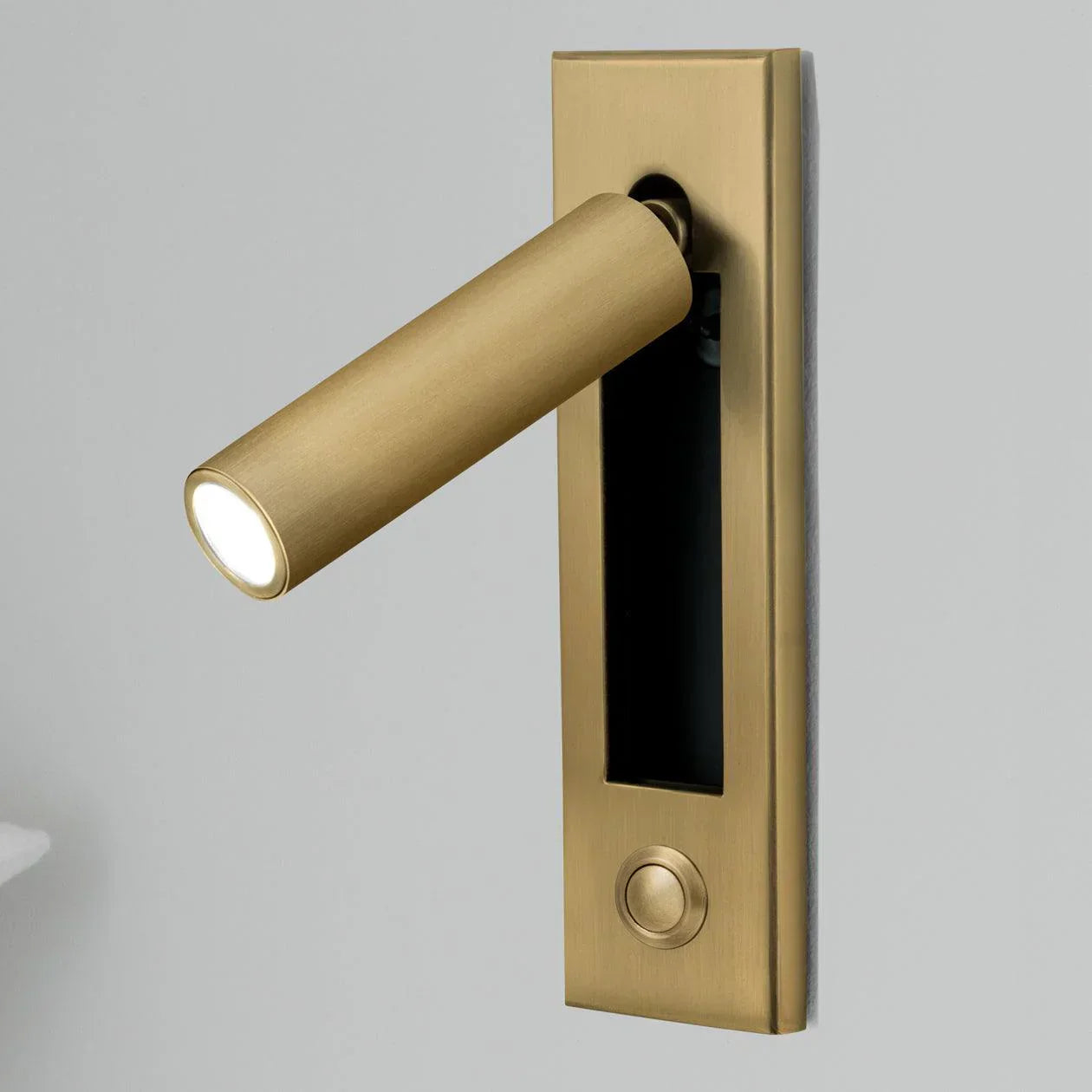 Noriel Wall Lamp Modern Rotatable Bedside Cylindrical-Neutral Decor