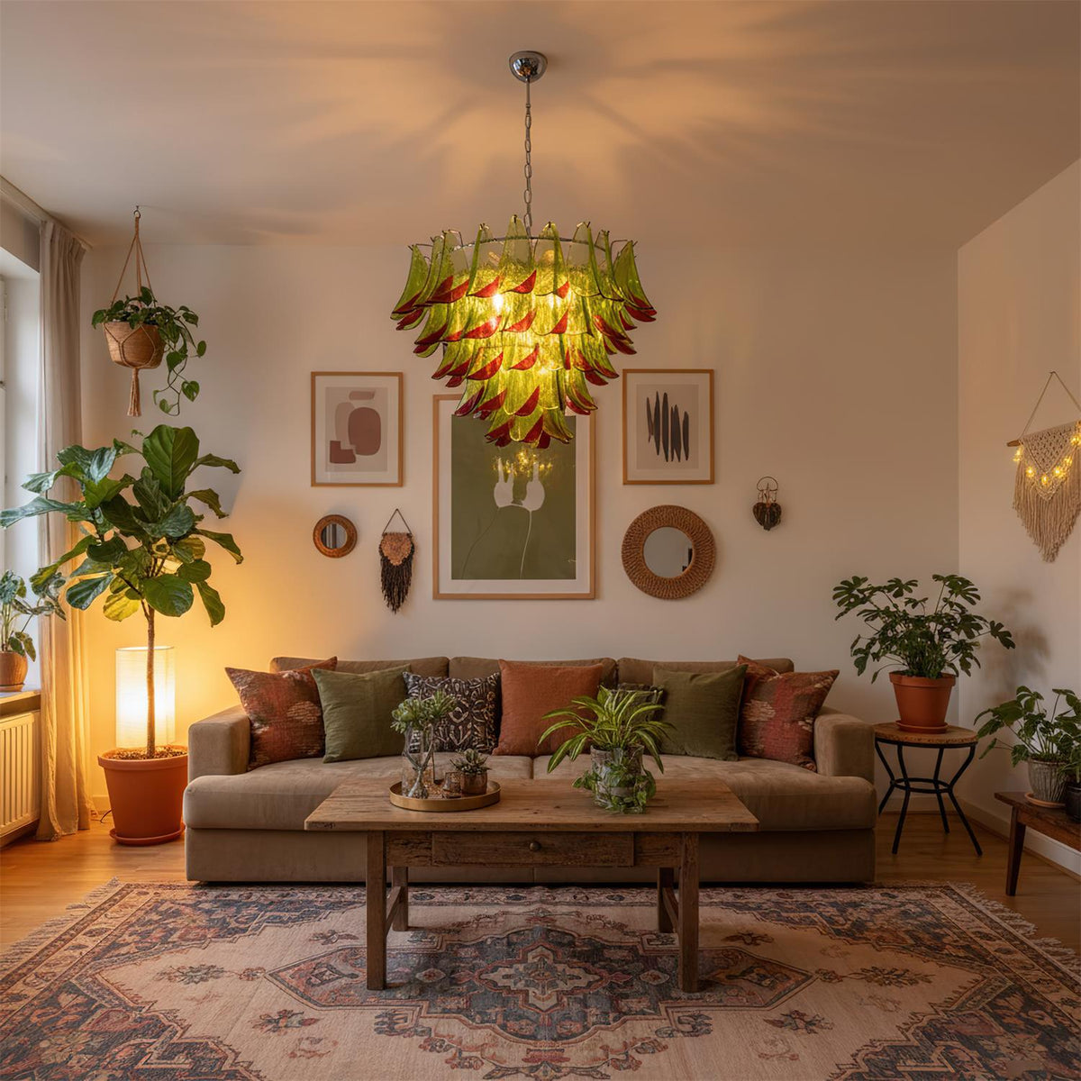 Oreloian Petal Chandelier