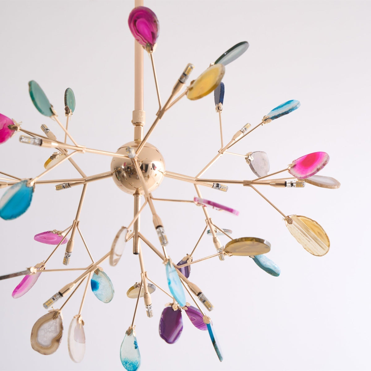 Romimul Chandelier Colorful Branching