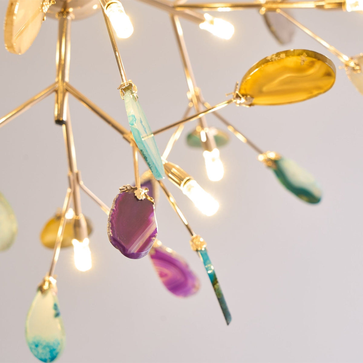 Romimul Chandelier Colorful Branching