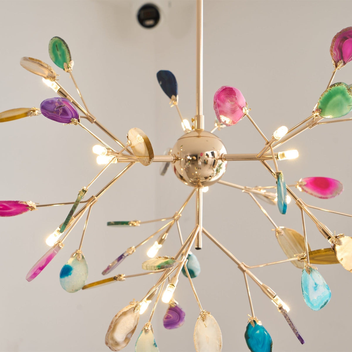 Romimul Chandelier Colorful Branching