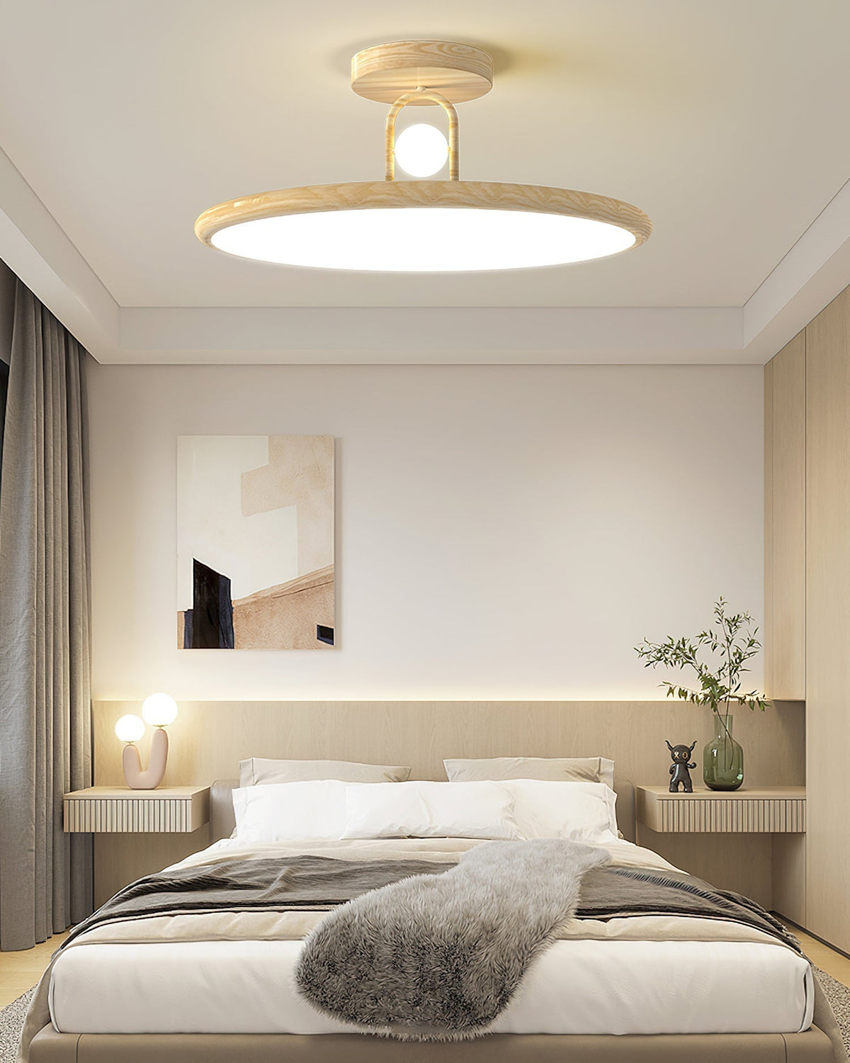 Mirisel Halo Flush Mount Ceiling Lamp