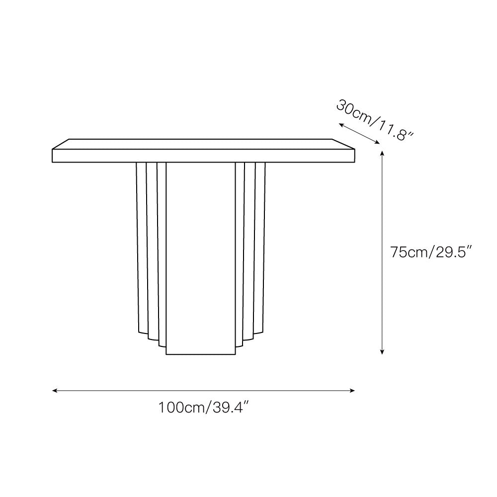 Tavaise Travertine Table