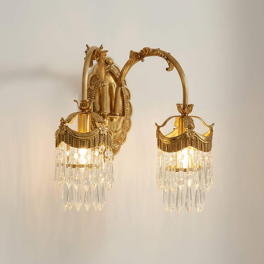 Regalia Brass Wall Lamp