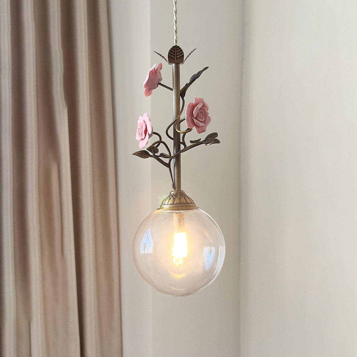 Celoielle Glass Pendant Lamp