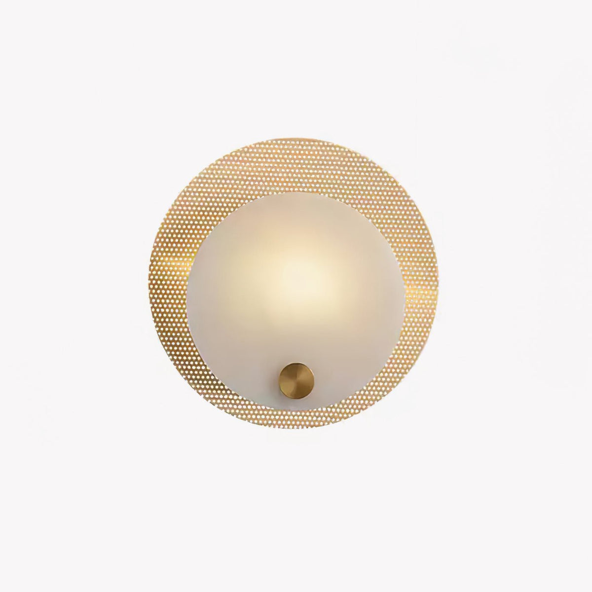 Ilzore Circular Glass Ceiling Light