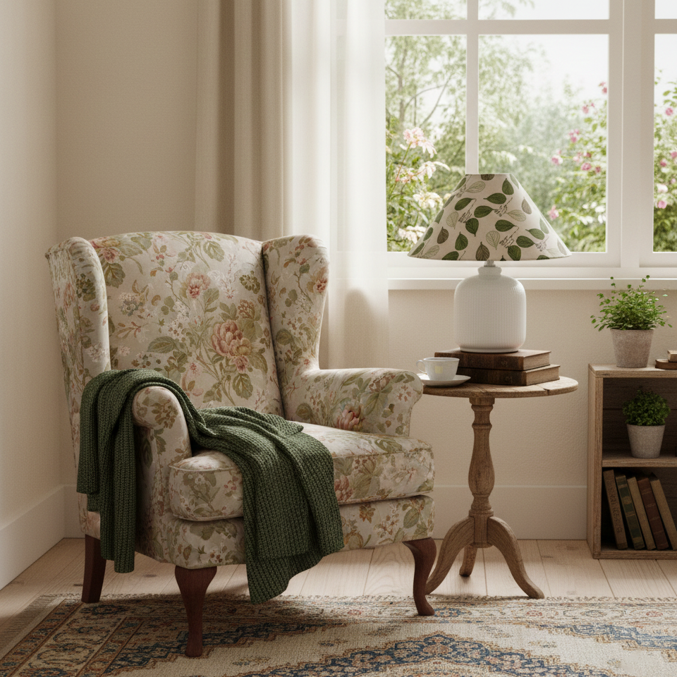Selisia Floral Table Lamp
