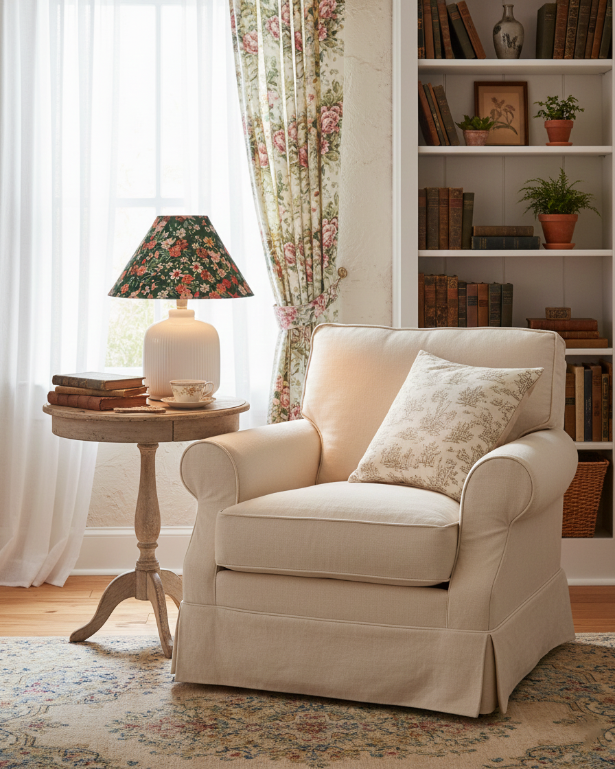 Selisia Floral Table Lamp