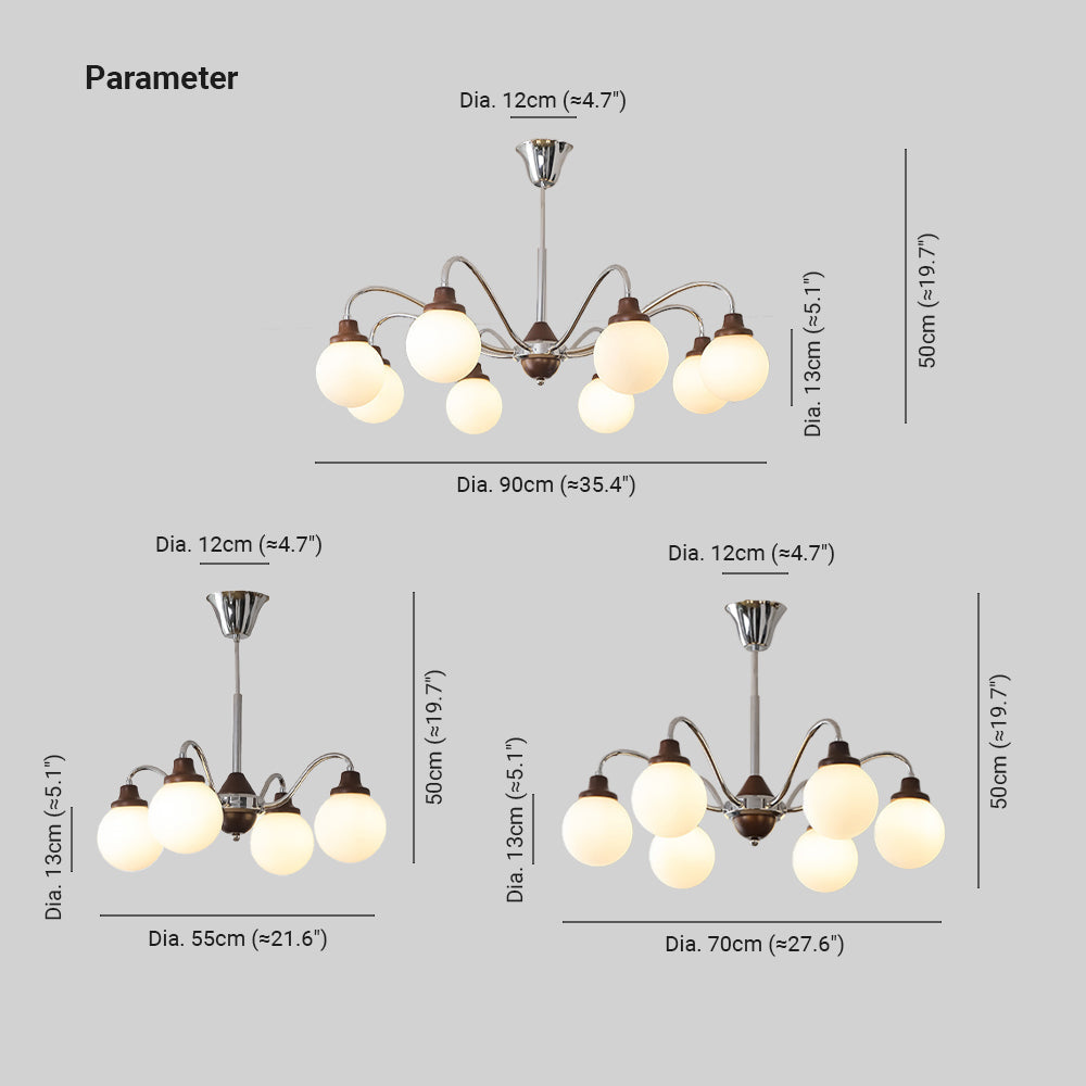 Hitalir French LED Chandelier Chrome Gold Living Room/Bedroom