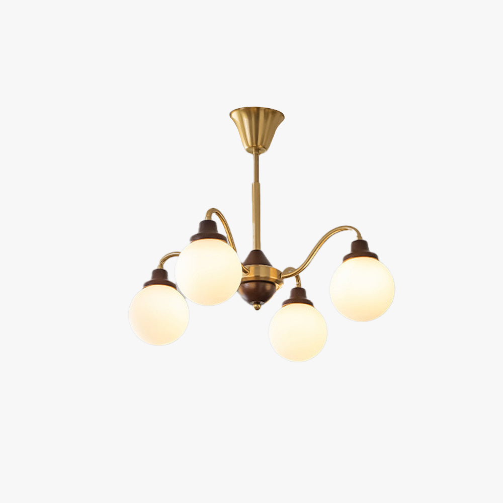 Hitalir French LED Chandelier Chrome Gold Living Room/Bedroom