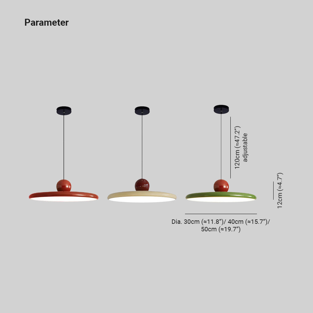 Tubatid Nordic Flying Saucer Pendant Light