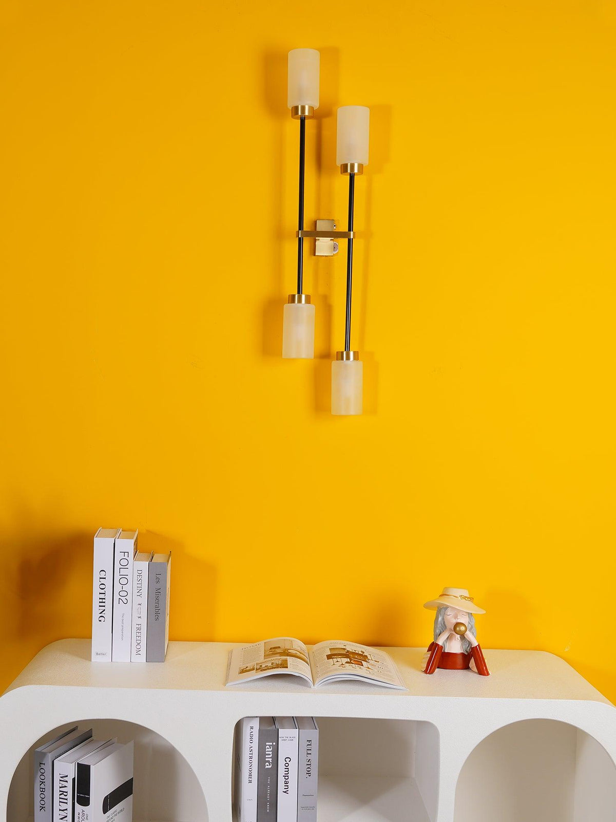 Tekas Wall Lamp Cylinder Glass Linear