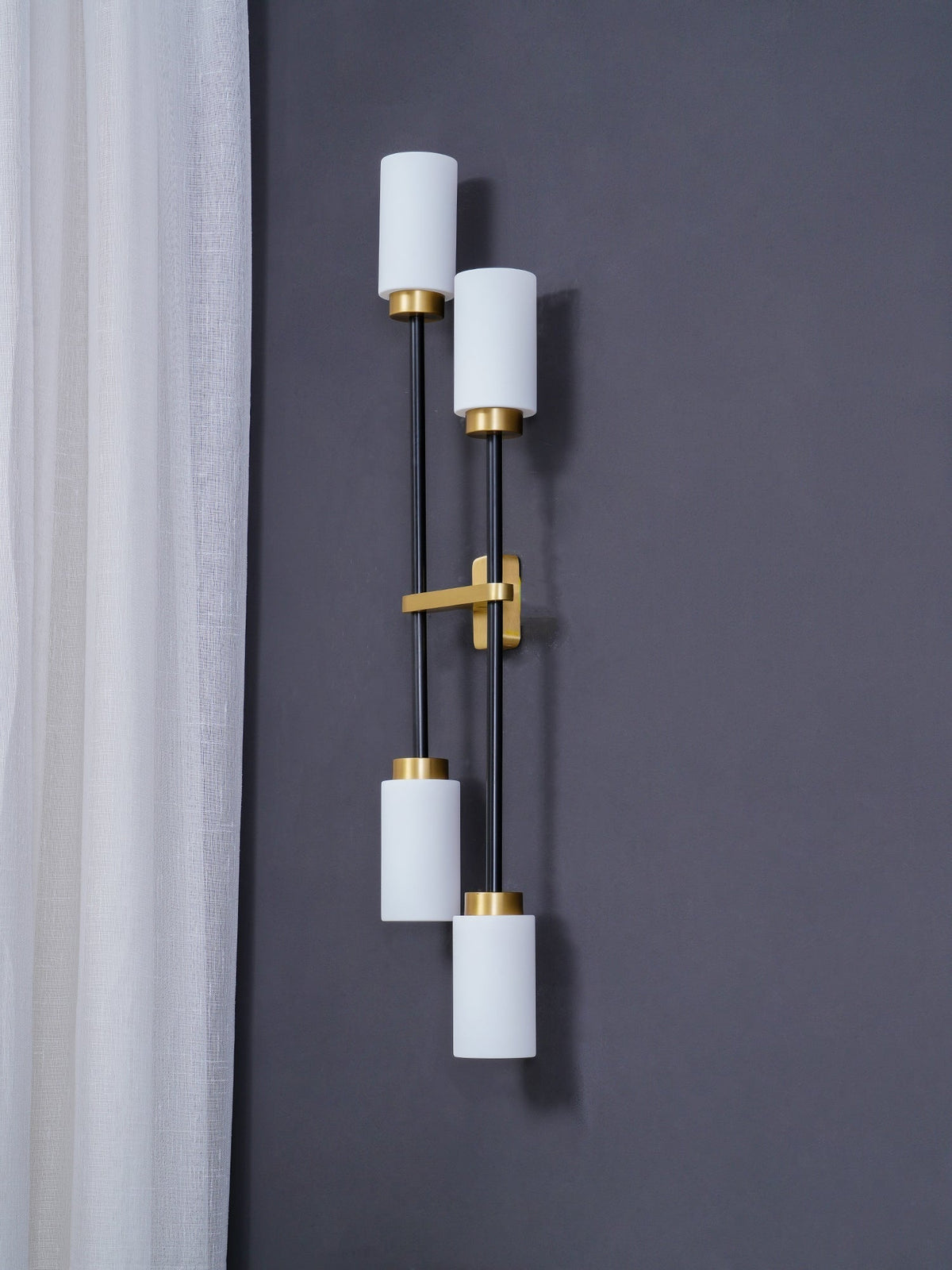 Tekas Wall Lamp Cylinder Glass Linear