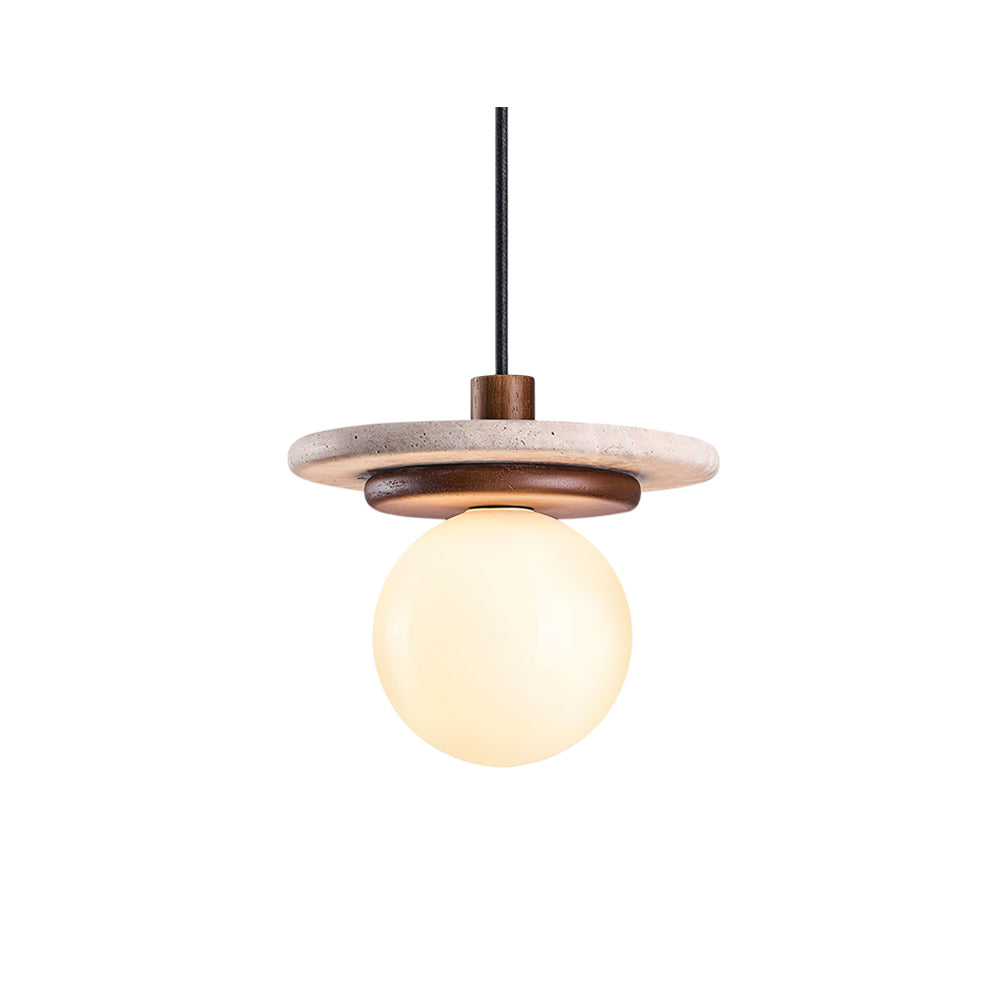Farren Travertine Pendant Light