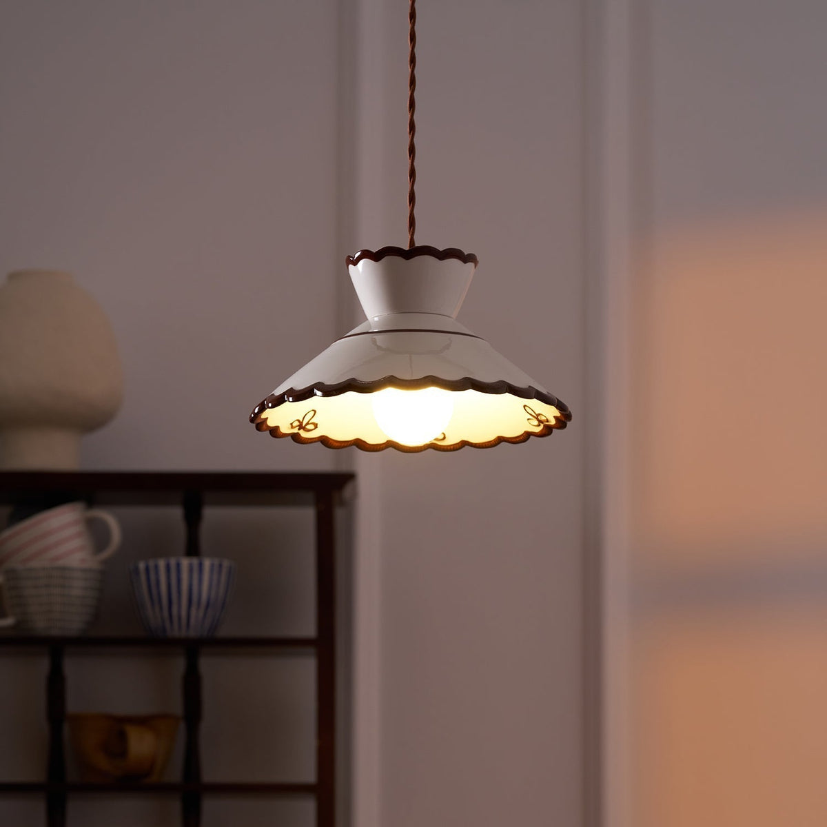 Ketevol Retro Ceramics Pendant Lights