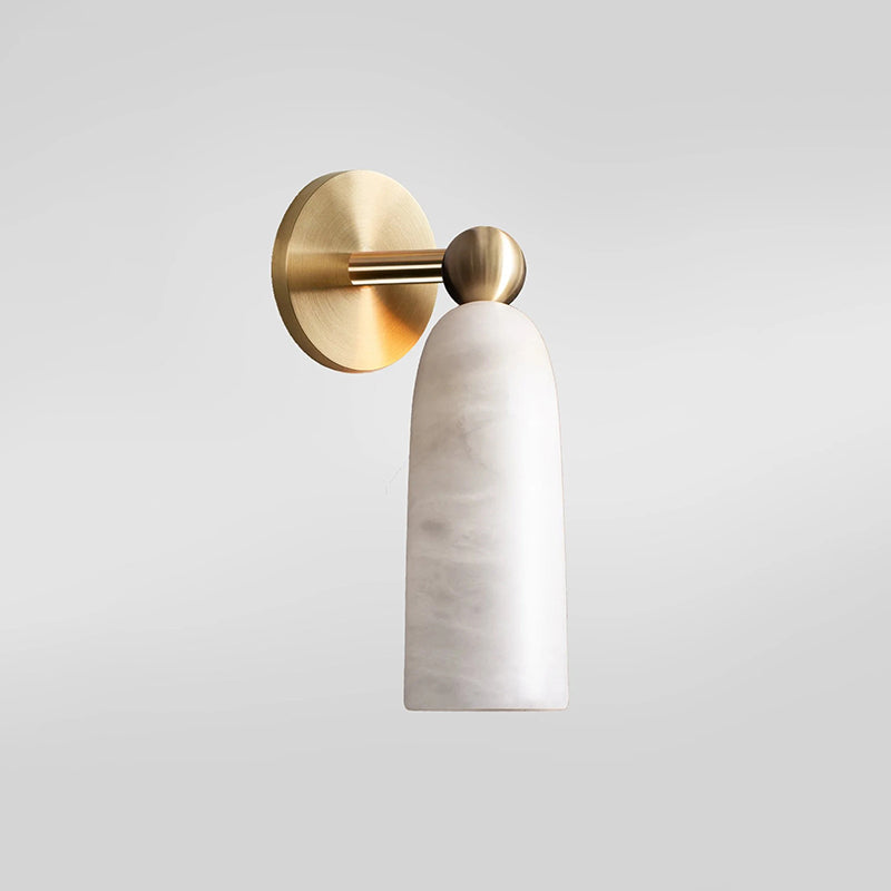 Nivaaya Figure Alabaster Wall Lamp
