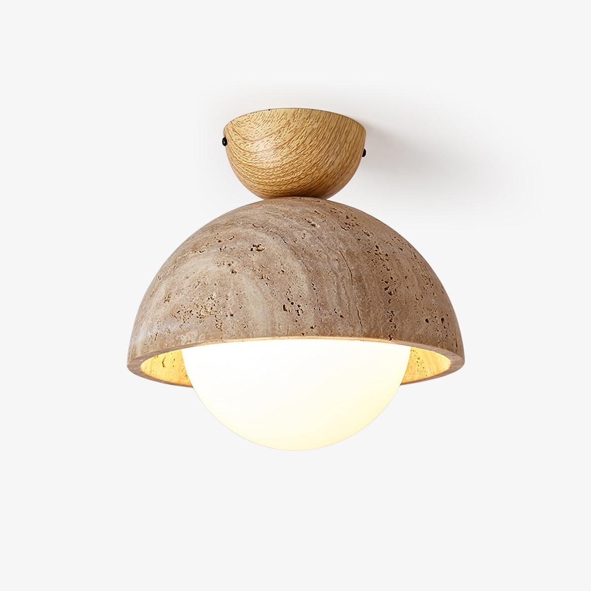 Serireon Travertine Ceiling Light