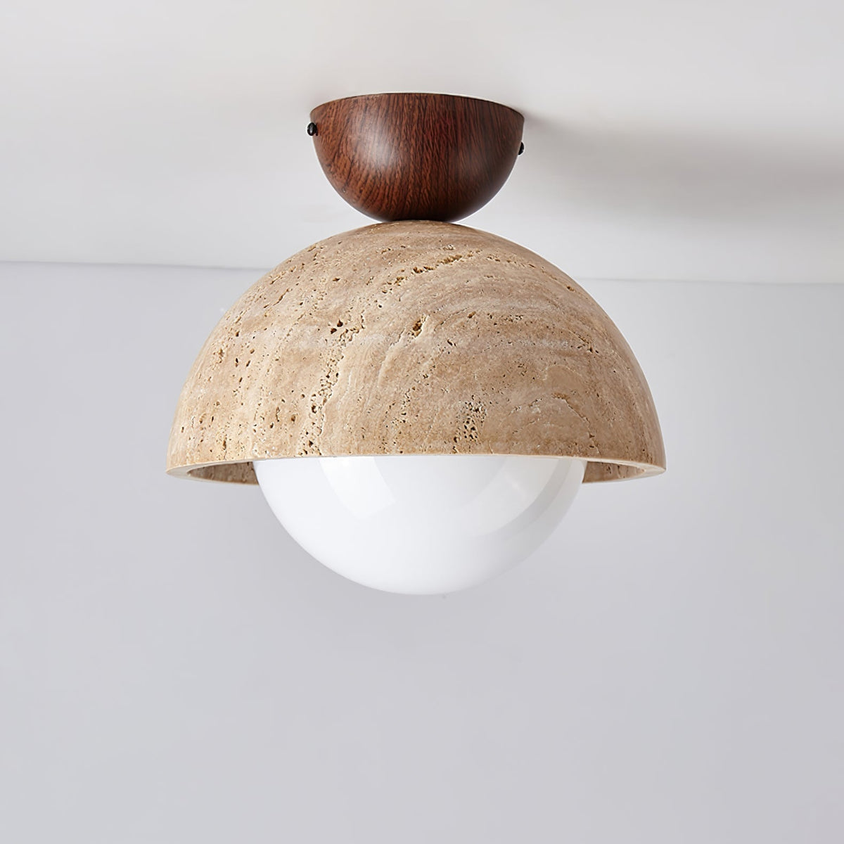 Serireon Travertine Ceiling Light