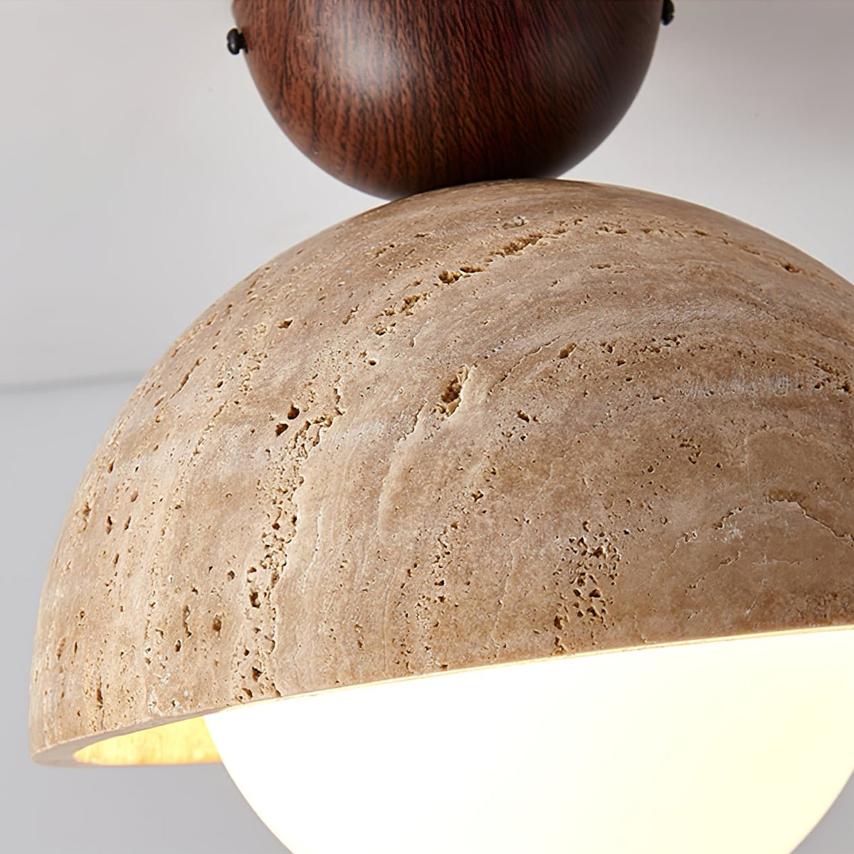 Serireon Travertine Ceiling Light