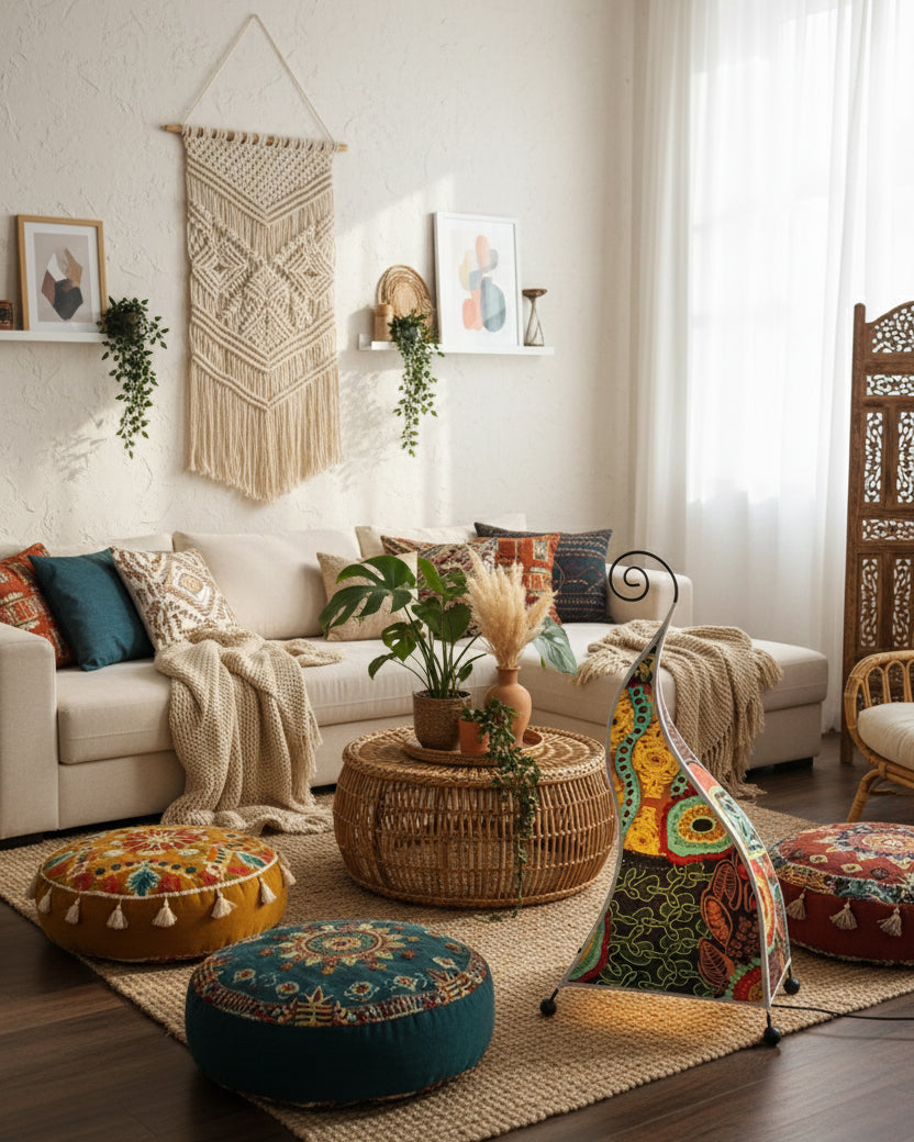 Calorielle Floor Lamp
