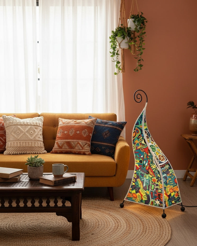 Calorielle Floor Lamp