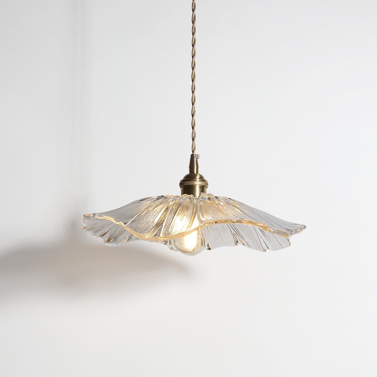 Lavor Flower Glass Ceiling/Pendant Light-Neutral Decor