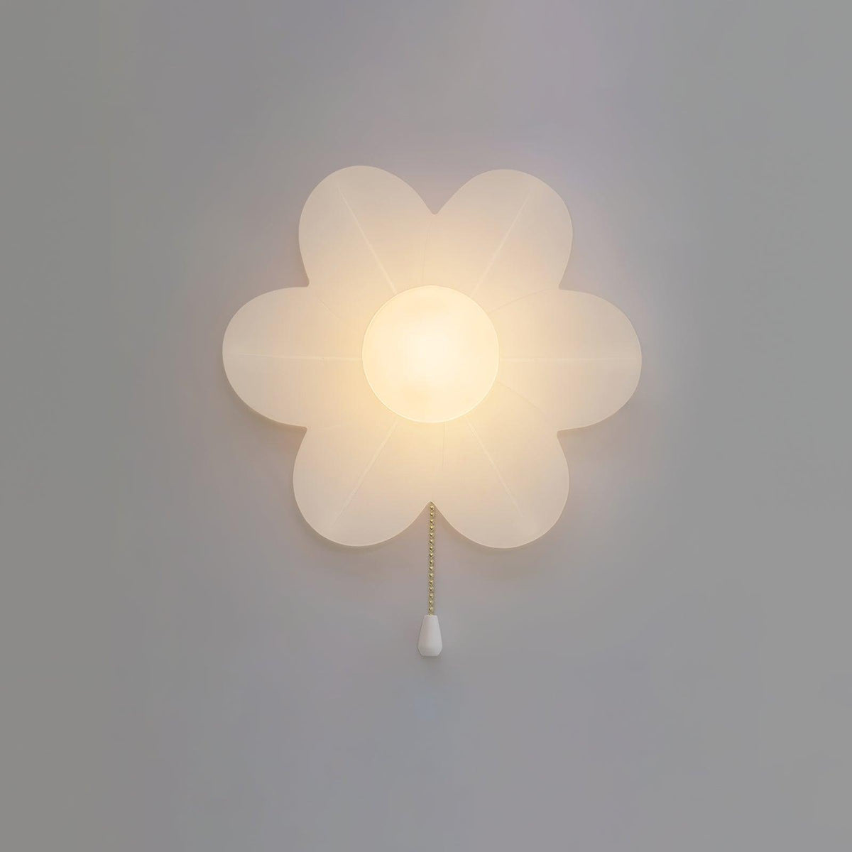 Bov Nordic Art Flowers Resin Wall Lamp
