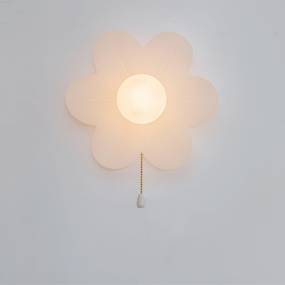 Bov Nordic Art Flowers Resin Wall Lamp