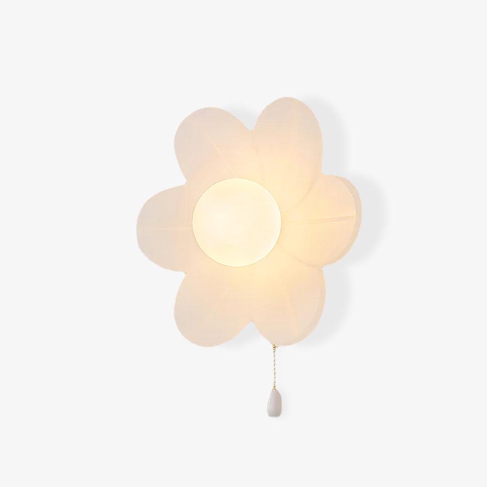 Bov Nordic Art Flowers Resin Wall Lamp