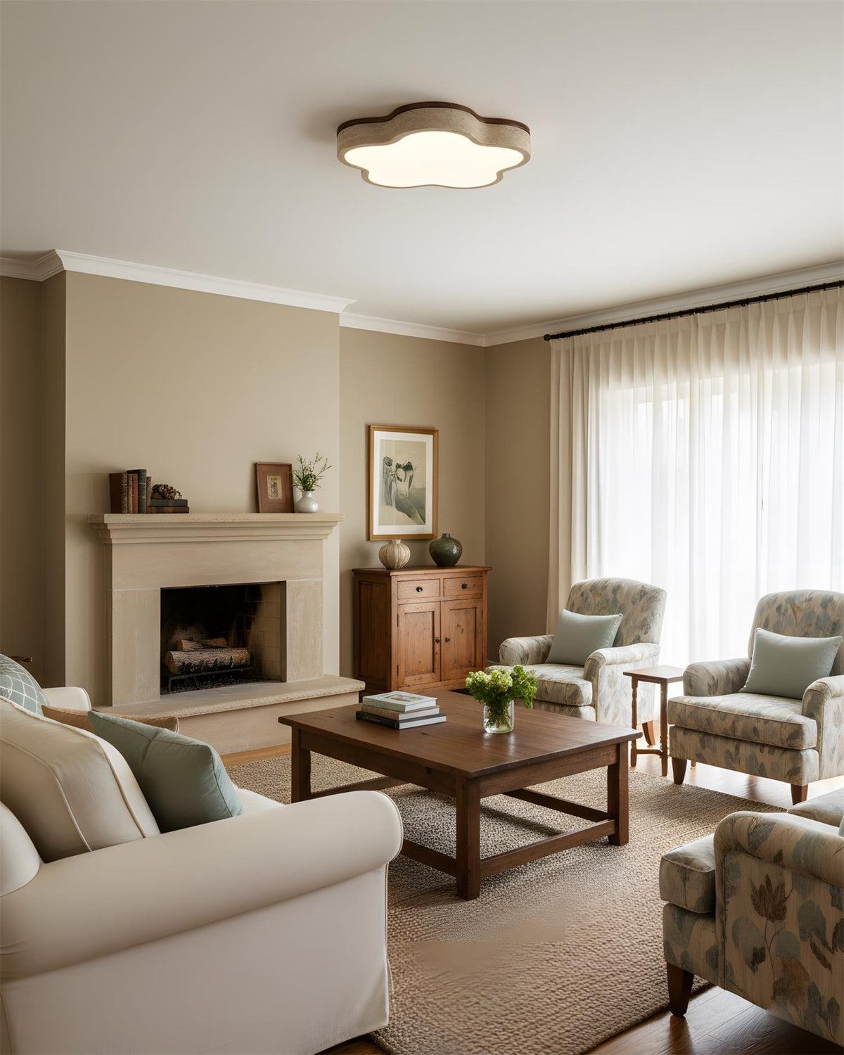 Calinira Flush Mount Ceiling Lamp