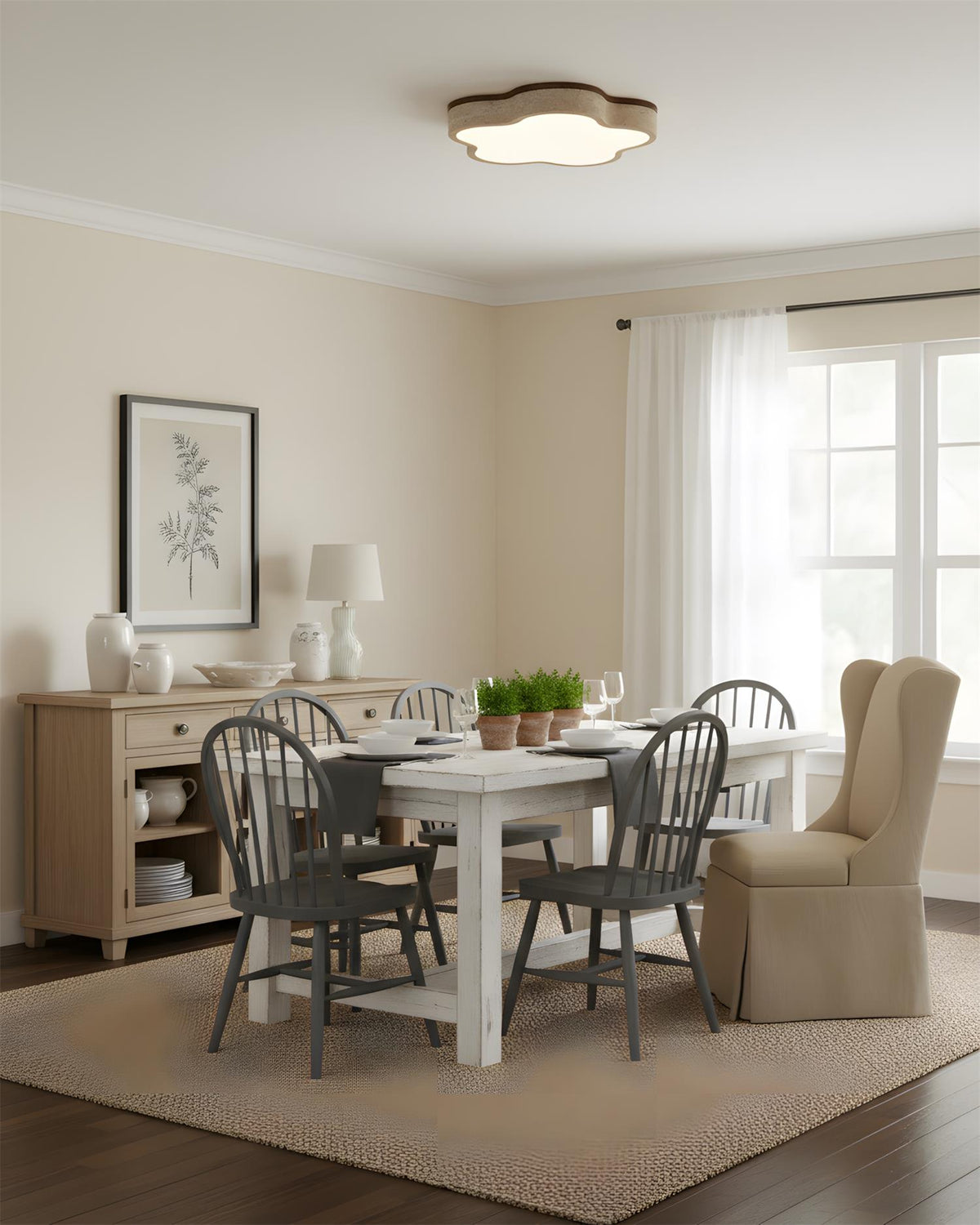 Calinira Flush Mount Ceiling Lamp