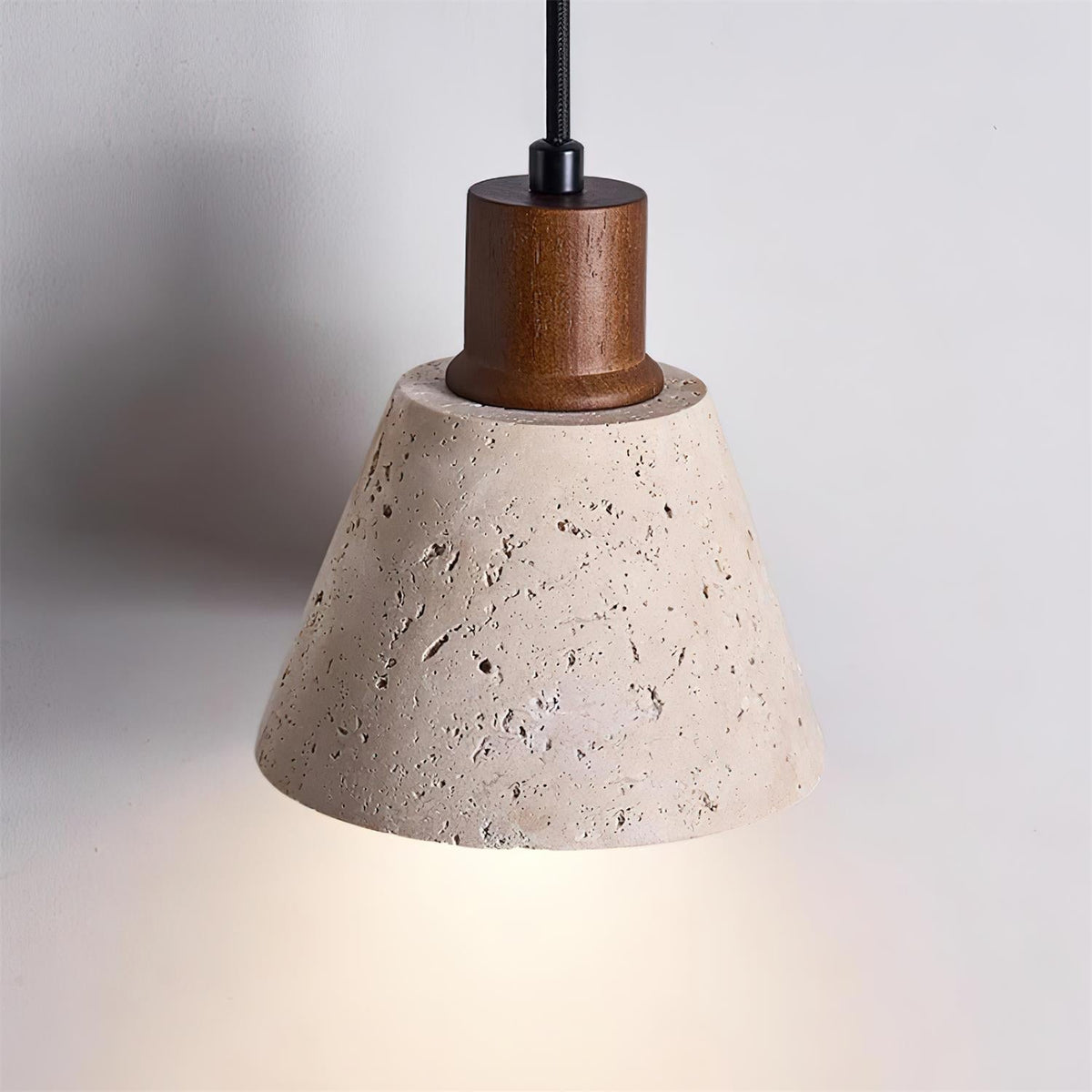 Caven Pendant Light Travertine Cluster