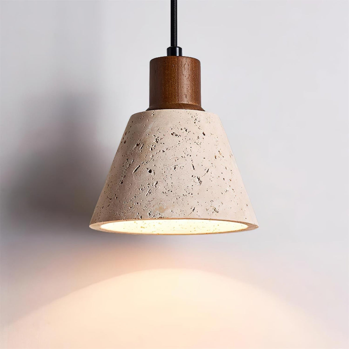 Caven Pendant Light Travertine Cluster