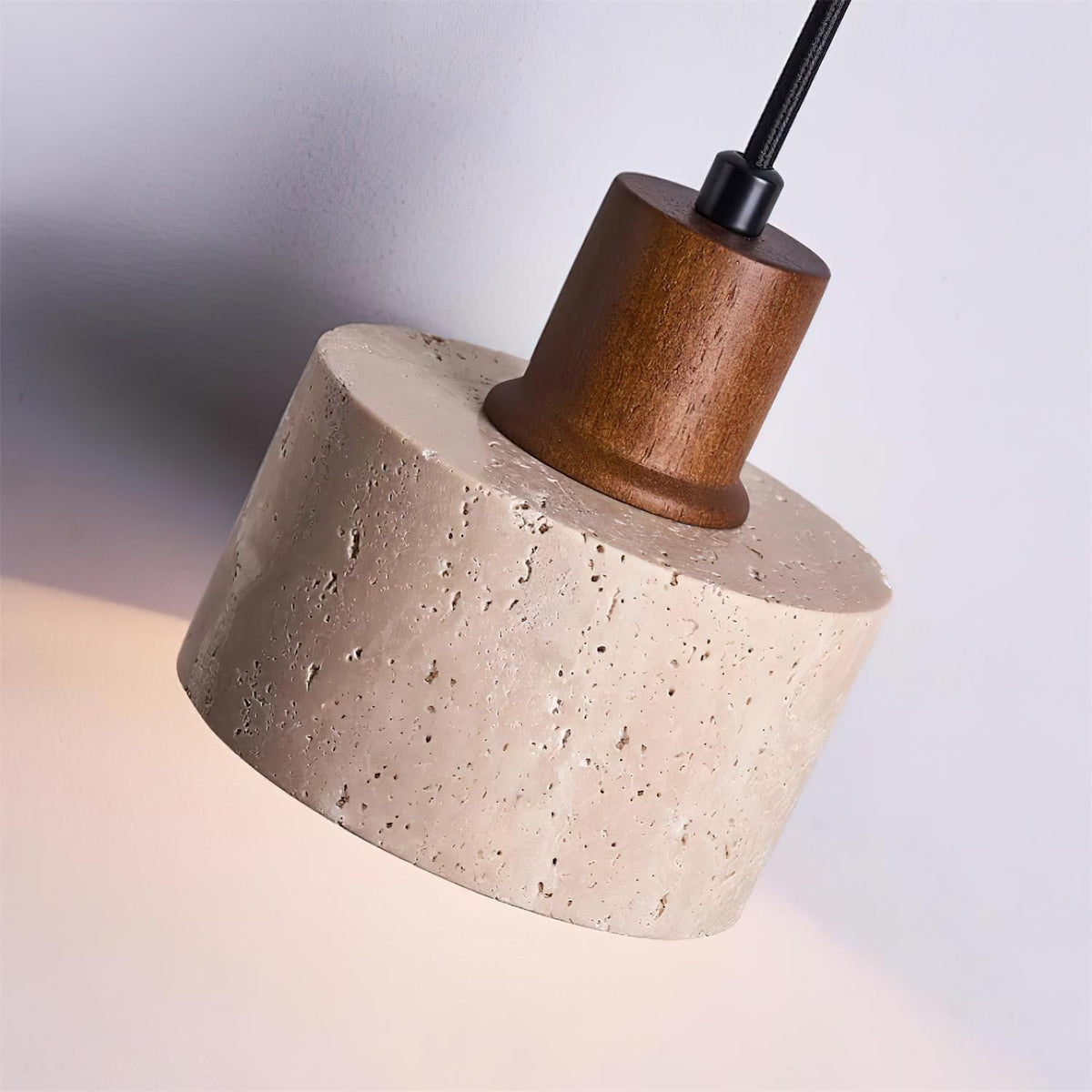 Caven Pendant Light Travertine Cluster