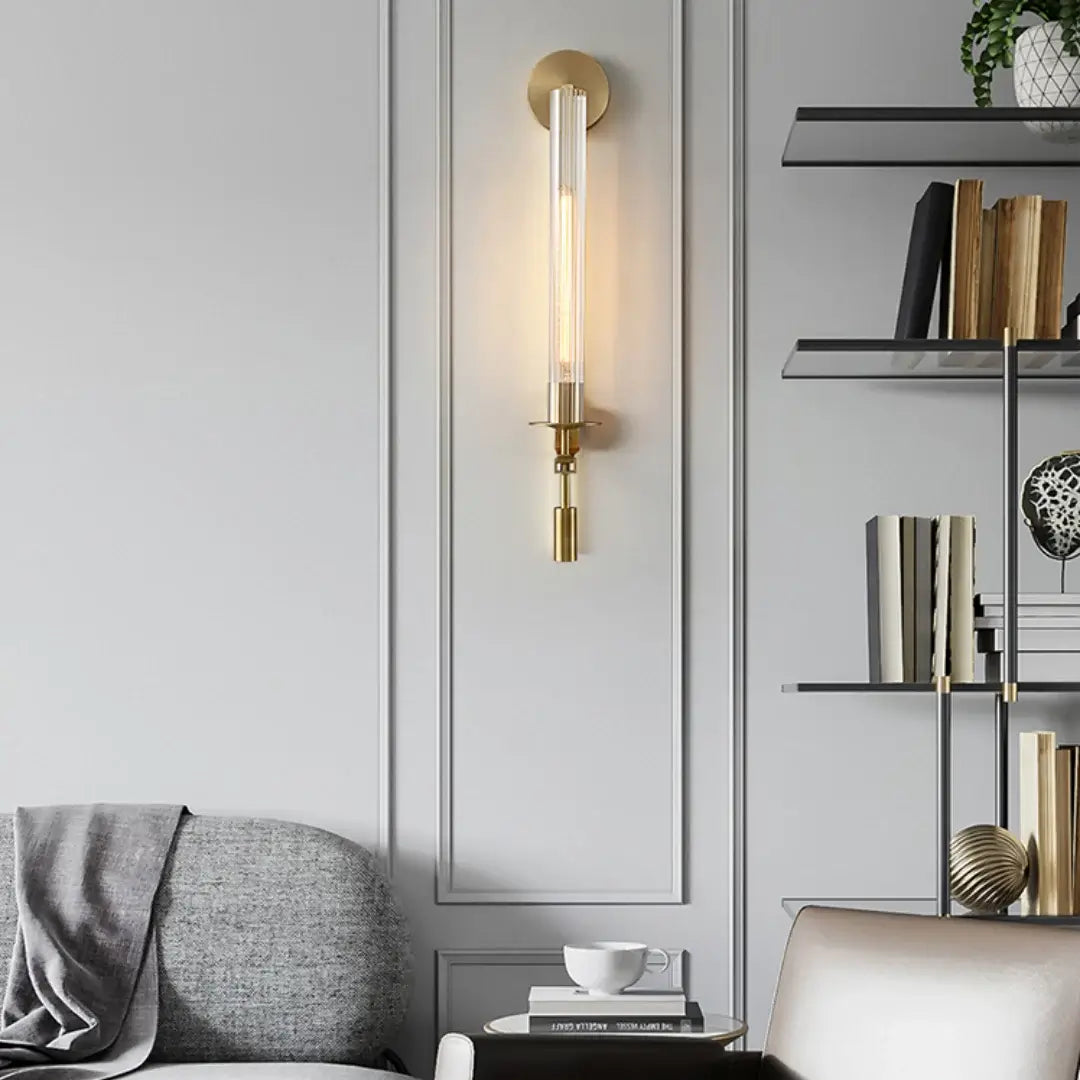Cigunuk Indoor Wall Lamp Glass Farmhouse