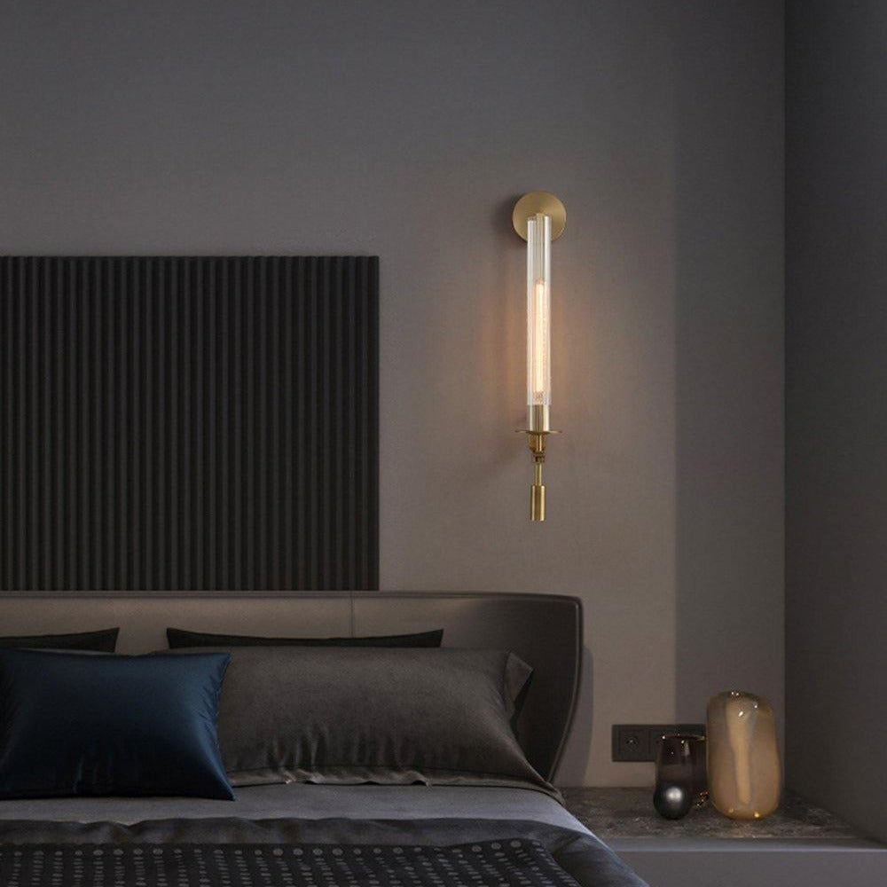 Cigunuk Indoor Wall Lamp Glass Farmhouse